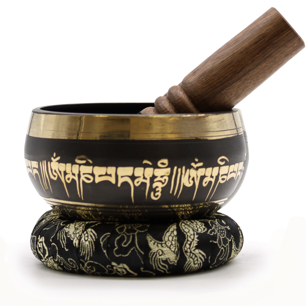 Lotus Flower Singing Bowl Set 9cm