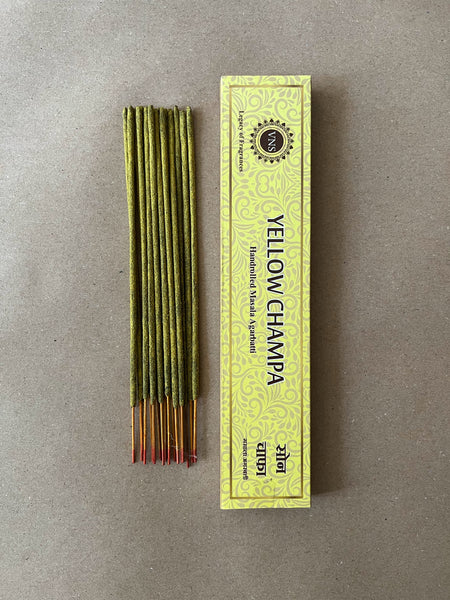 Yellow Champa | Incense sticks by Vinasons