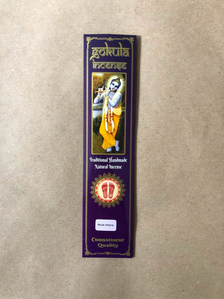Musk Heena | Connoisseur Incense by Gokula