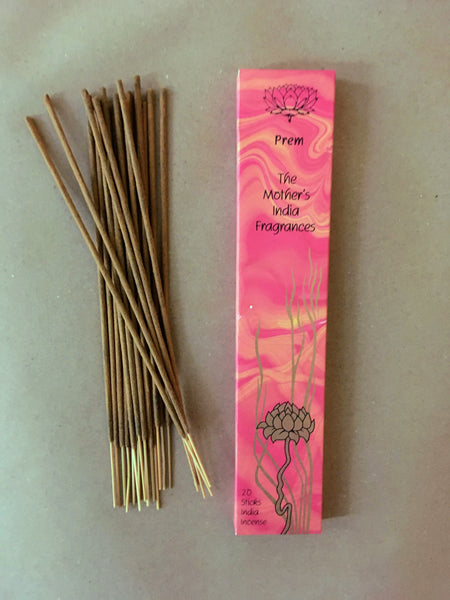 Prem | The Mother's India Fragrances Incense