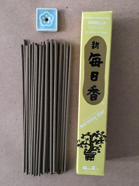 Vanilla Incense | Morning Star by Nippon Kodo