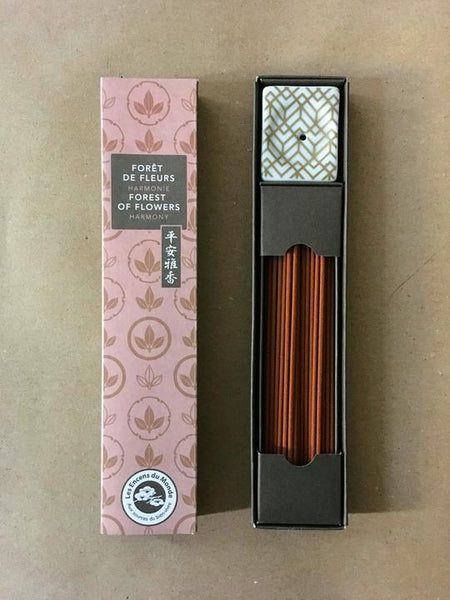 Floral Collection | Plum Blossoms, Daphne and Rose | Incense Bundles