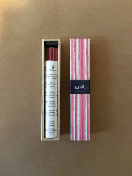 White Peach Incense | Kayuragi by Nippon Kodo