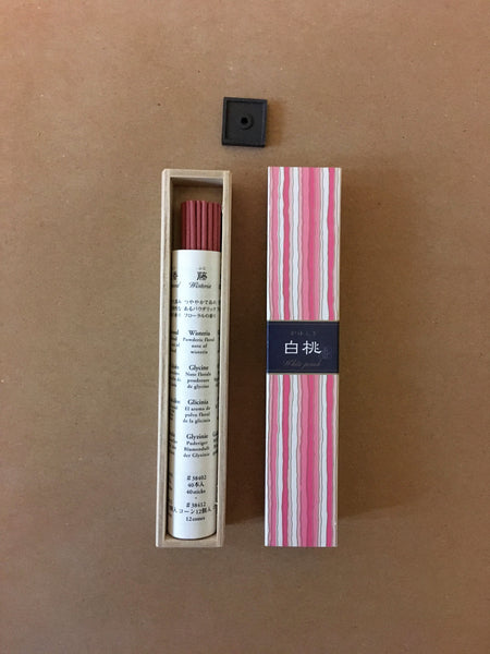 White Peach Incense | Kayuragi by Nippon Kodo