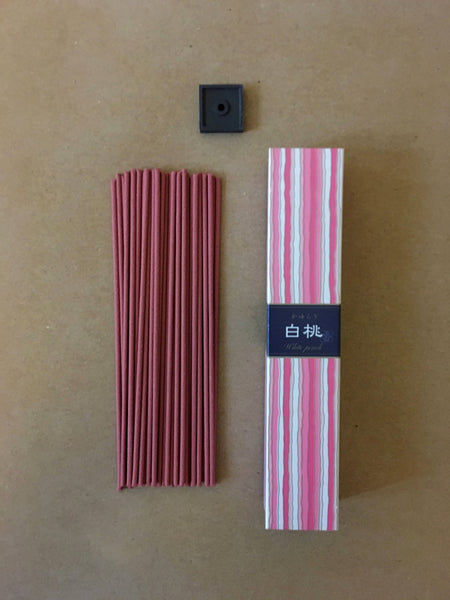 White Peach Incense | Kayuragi by Nippon Kodo