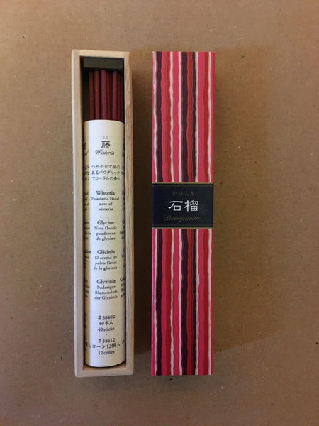 Pomegranate Incense | Kayuragi by Nippon Kodo