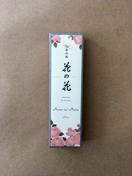 Rose Incense | Hana-no-hana by Nippon Kodo