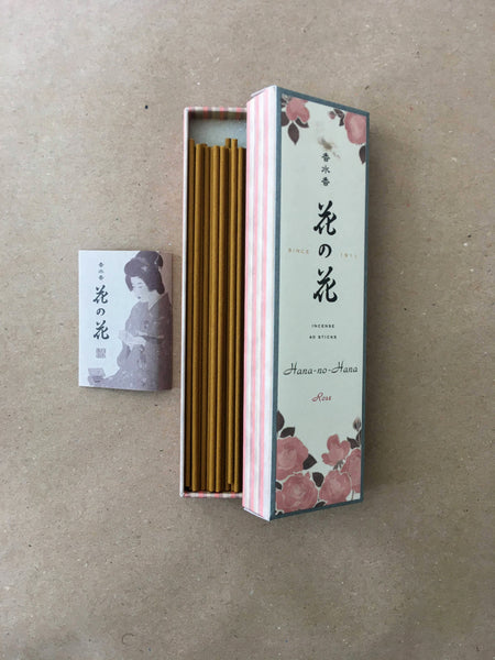 Rose Incense | Hana-no-hana by Nippon Kodo