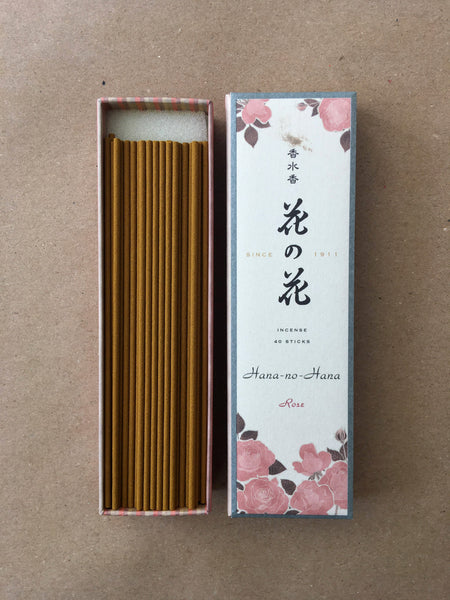 Rose Incense | Hana-no-hana by Nippon Kodo