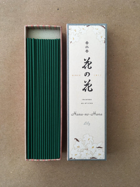 Lily Incense | Hana-no-hana by Nippon Kodo