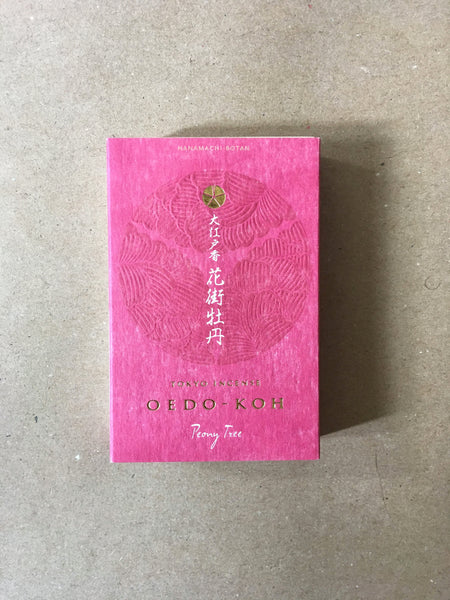Peony Tree Incense | Oedo-Koh by Nippon Kodo