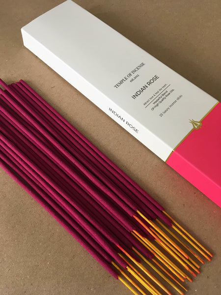 Indian Rose | Incense Sticks by Temple of Incense