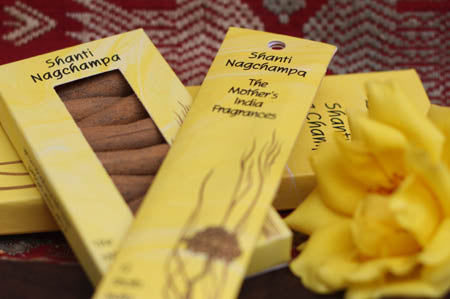 Shanti Nag Champa | The Mother's India Fragrances Incense
