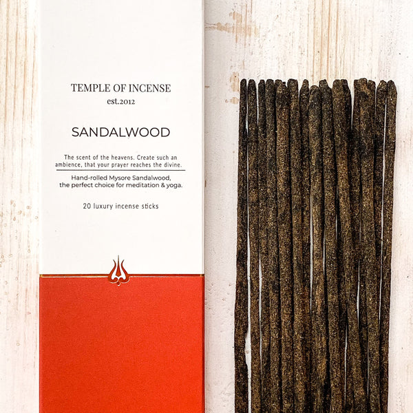 Sandalwood | Incense Sticks by Temple of Incense