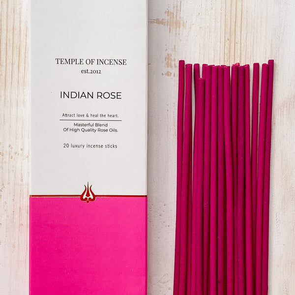 Indian Rose | Incense Sticks by Temple of Incense
