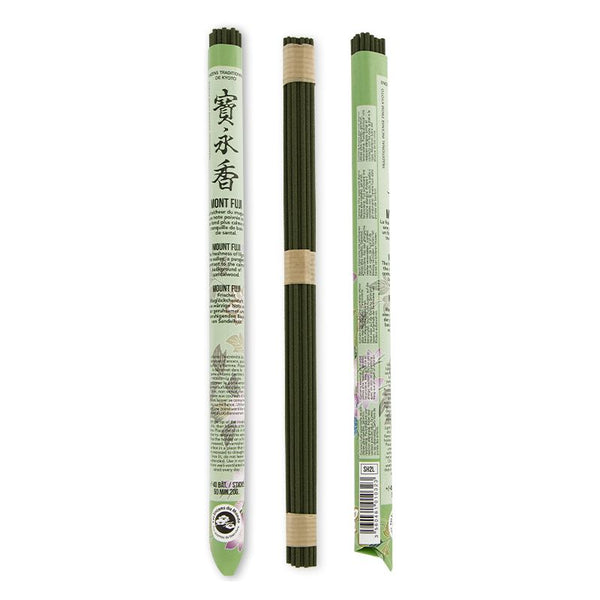 Mount Fuji (Long Sticks) | Incense Rolls by Les Encens du Monde