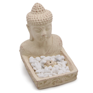 Large Buddha Incense Holder | Stoneware