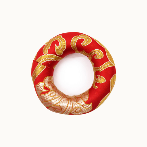 Red Hoop Cushion (for 10-12cm bowls)