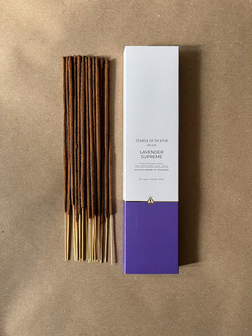 Lavender Supreme | Incense Sticks by Temple of Incense
