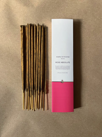 Rose Absolute | Incense Sticks by Temple of Incense
