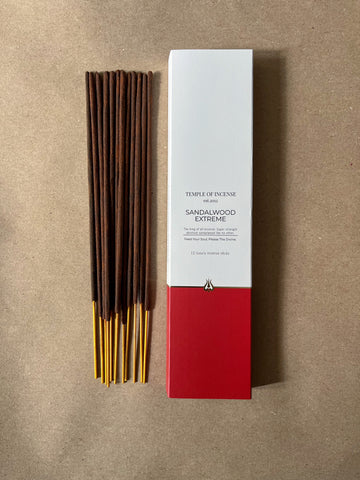 Sandalwood Extreme | Incense Sticks by Temple of Incense