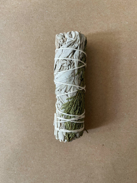 White Sage & Cedar Smudge Stick