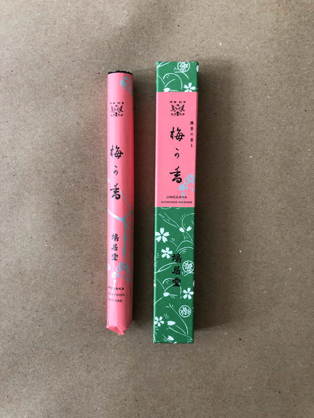 Umegaka | Incense Rolls by Kyukyodo
