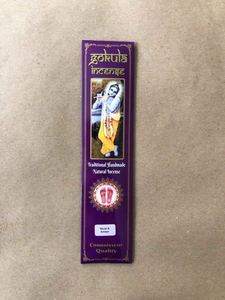 Musk & Amber | Connoisseur Incense by Gokula