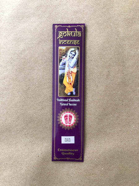 Rose & Saffron | Connoisseur Incense by Gokula