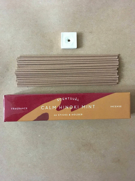 Calm Hinoki Mint Incense | Scentsual by Nippon Kodo