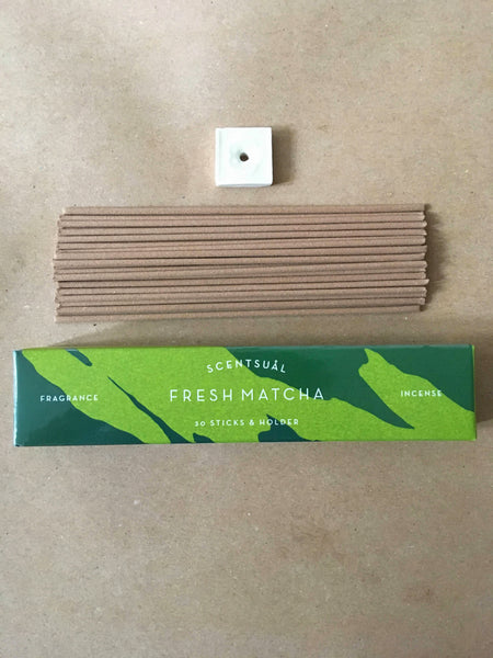Fresh Matcha Incense | Scentsual by Nippon Kodo