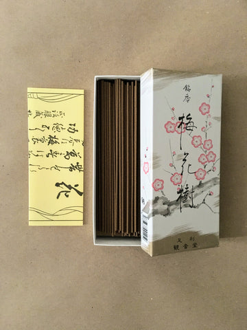 Baika-Ju, Plum Blossoms Incense | Selects by Shoyeido