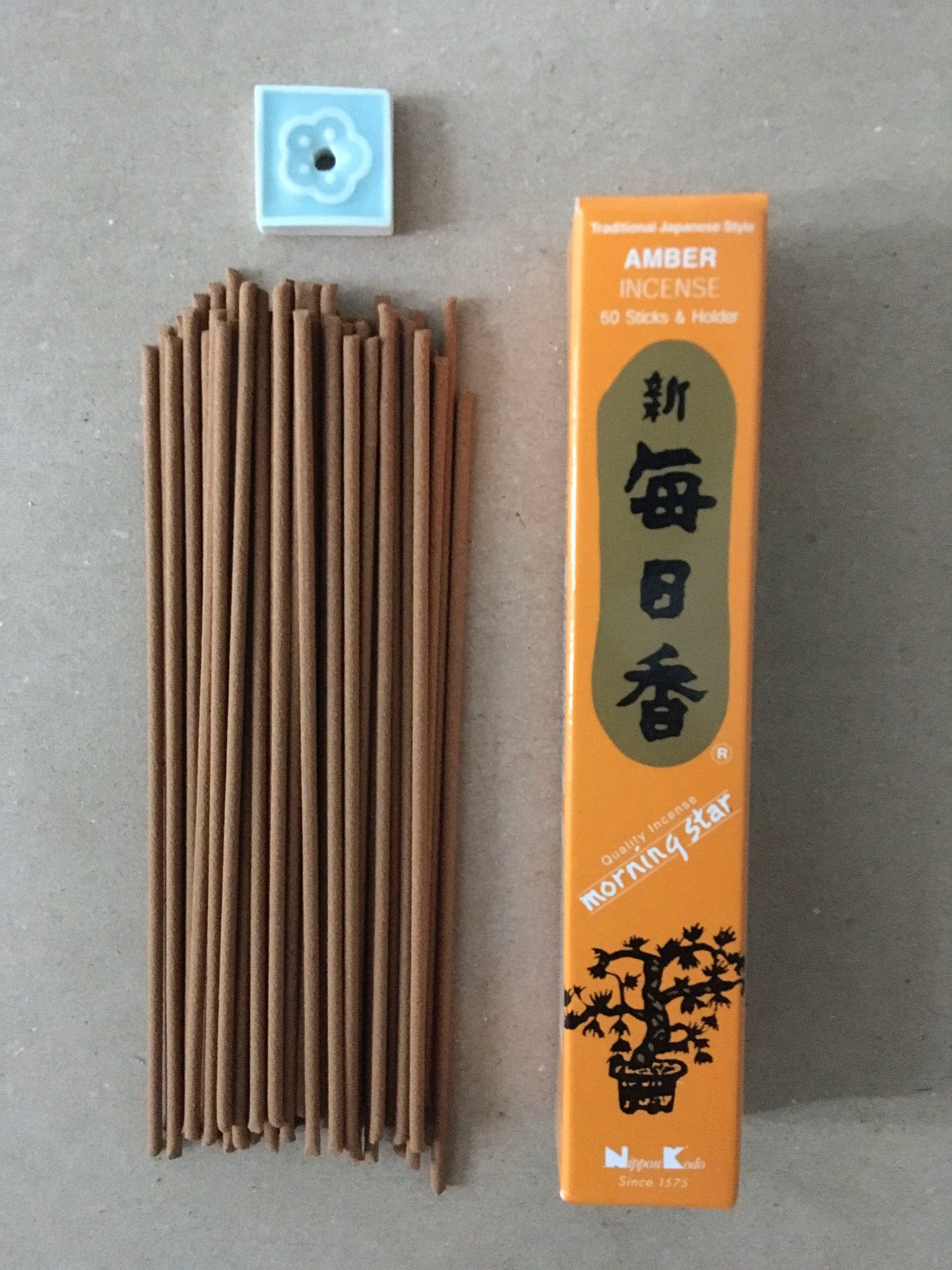 Amber Incense | Morning Star by Nippon Kodo