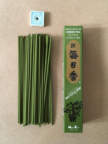 Green Tea Incense | Morning Star by Nippon Kodo