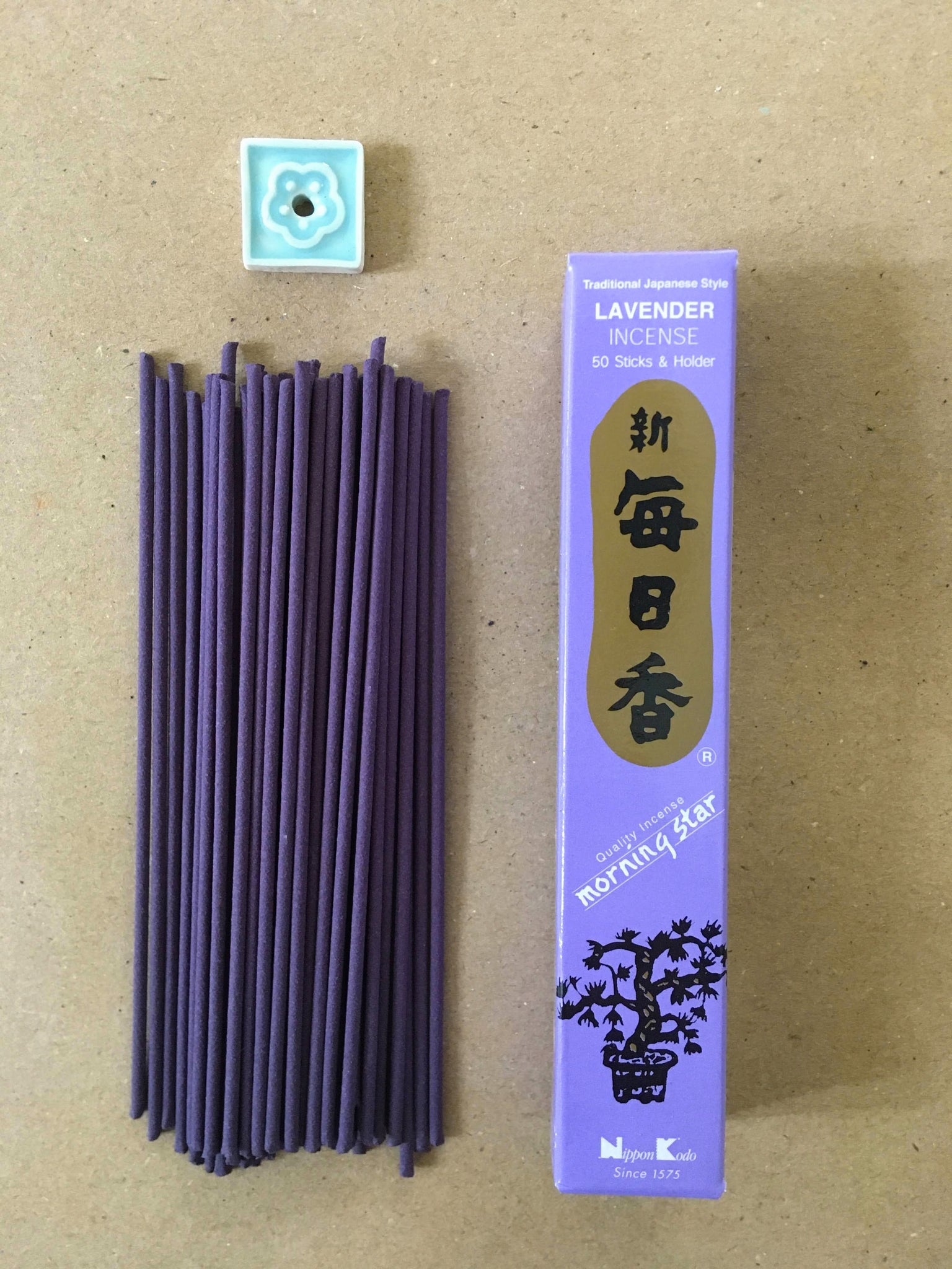 Lavender Incense | Morning Star by Nippon Kodo