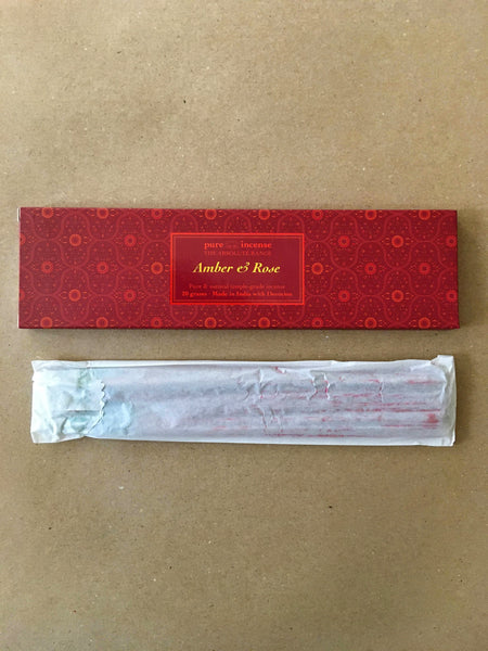 Amber and Rose | Absolute 20gm by Pure Incense