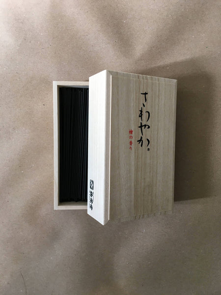Sawayaka Hinoki | Premium Incense by Baieido