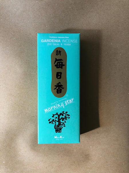 Gardenia Incense Large Box | Morning Star by Nippon Kodo