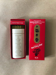 Sandalwood Incense Large Box | Morning Star by Nippon Kodo