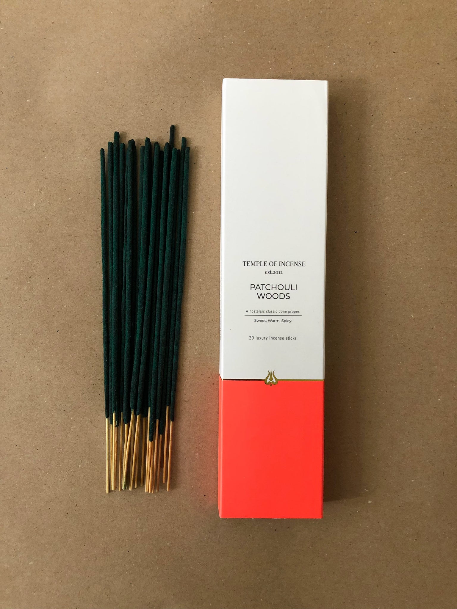 Patchouli Woods | Incense Sticks by Temple of Incense