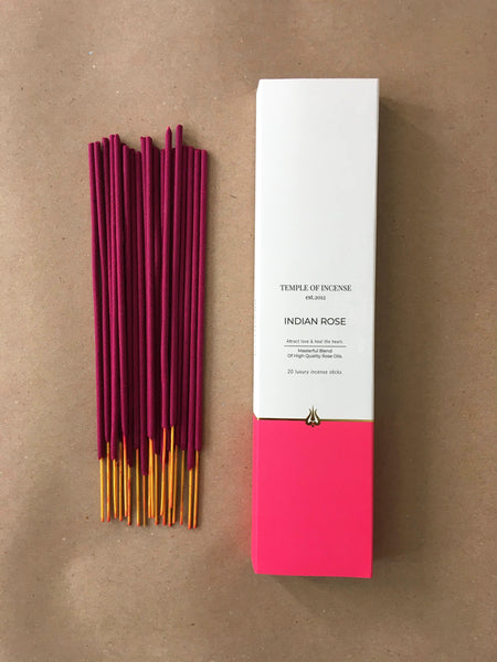 Indian Rose | Incense Sticks by Temple of Incense