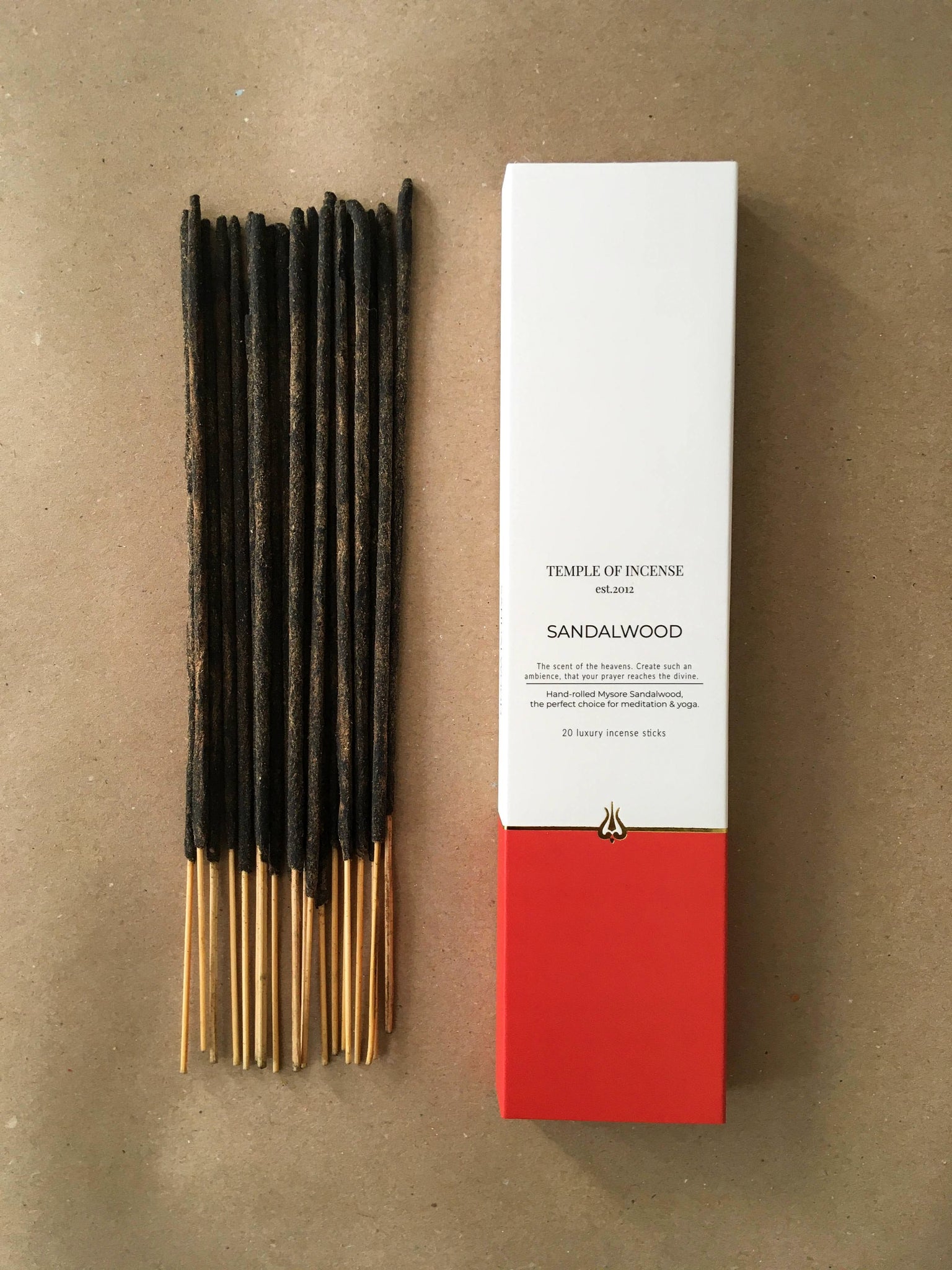 Sandalwood | Incense Sticks by Temple of Incense