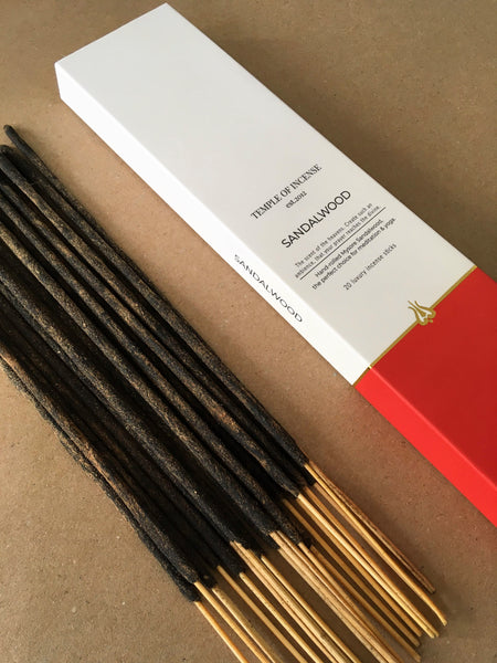Sandalwood | Incense Sticks by Temple of Incense