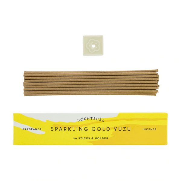 Sparkling Gold Yuzu Incense | Scentsual by Nippon Kodo