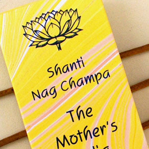 Shanti Nag Champa | The Mother's India Fragrances Incense