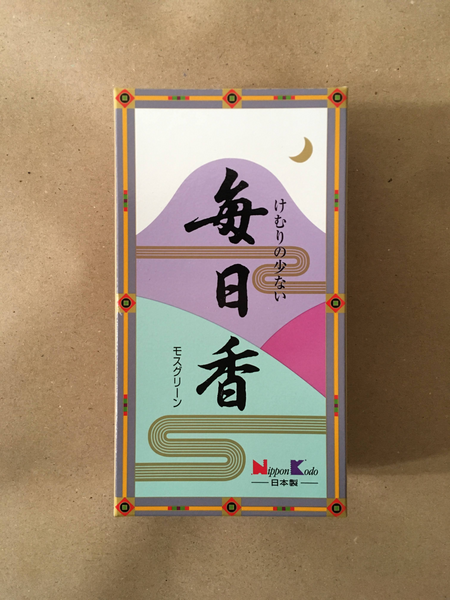 Moss Incense | Mainichi-Koh by Nippon Kodo
