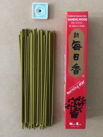 Sandalwood Incense | Morning Star by Nippon Kodo