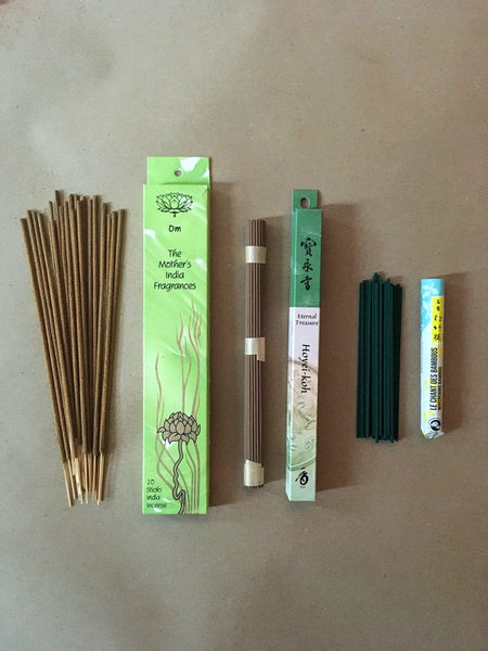 Meditation Bundle | Cassia, Sandalwood and Sweet Bamboo | Japanese and Indian Incense