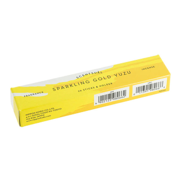 Sparkling Gold Yuzu Incense | Scentsual by Nippon Kodo